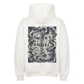 DIVSN Smoky Oversized Hoodie Weiß Back Print